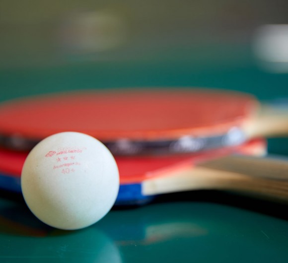 Tischtennis im Haus