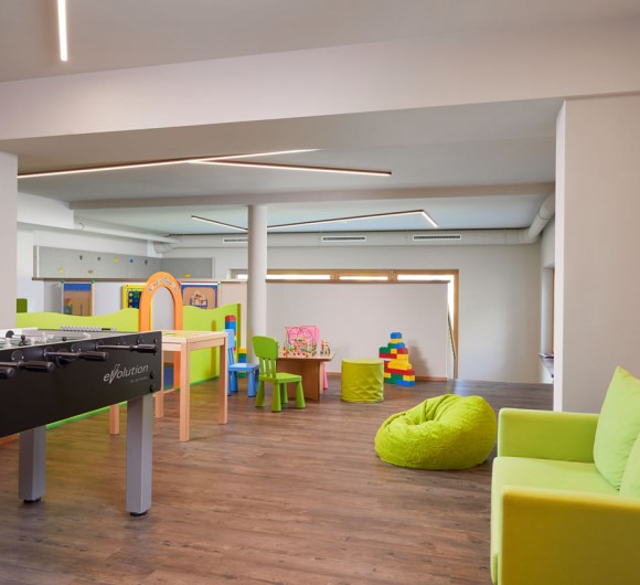 Kinderspielzimmer in der Berglodge in Großarl