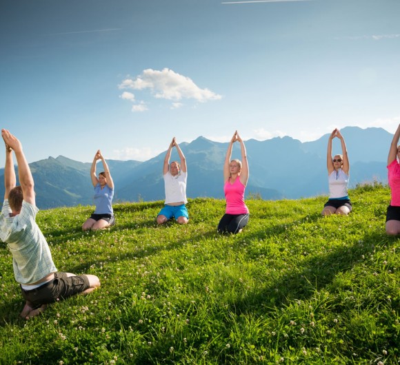 Yoga Workshops mit BERG-GESUND © Tourismusverband Großarltal