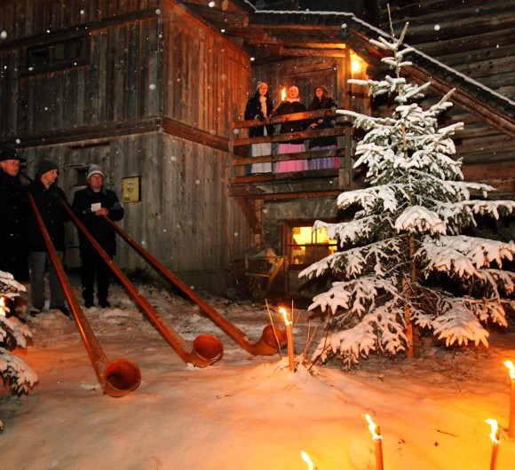 Bläser im Bergadvent © Tourismusverband Großarltal