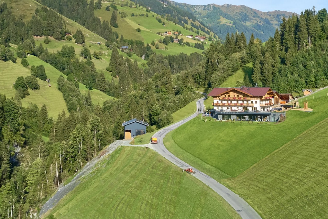 Berglodge Großarl im Sommer