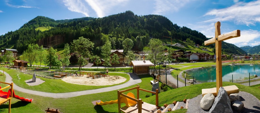 Rucki Zuckis Gaudialm, Spielplatz in Großarl © TVB Großarl