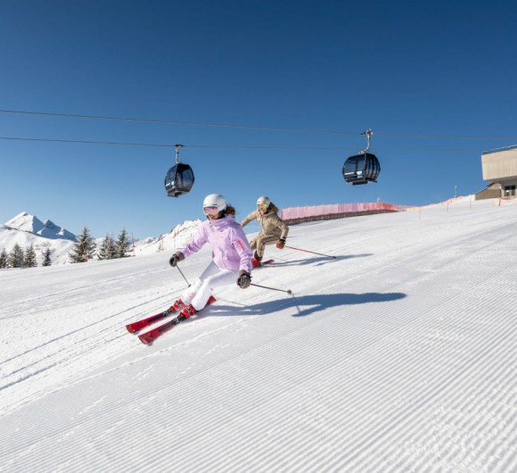 Skifahren auf perfekt präparierten Pisten © TVB Großarltal / Gipfelfieber