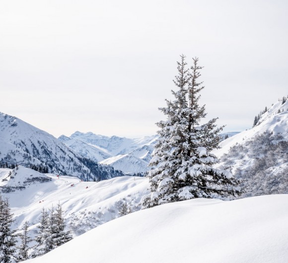Verschneite Winterlandschaft von Großarl © TVB Großarltal / Gipfelfieber